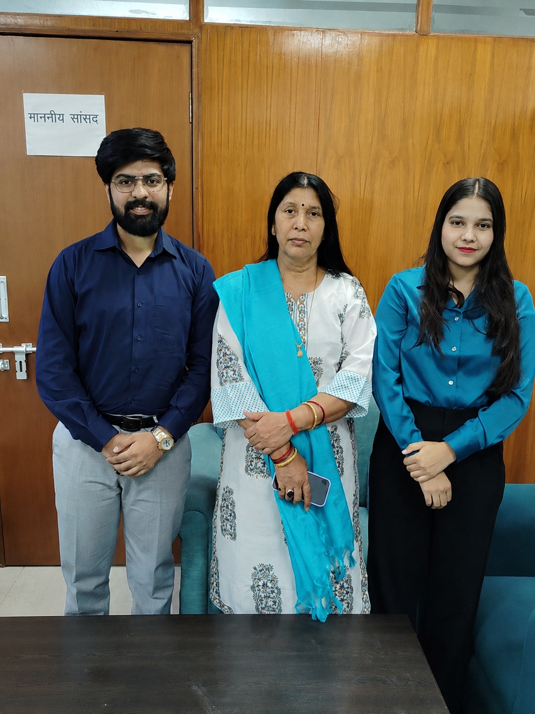 A meaningful conversation today with Krishna Devi ji, Member of Parliament from Banda (Uttar Pradesh)