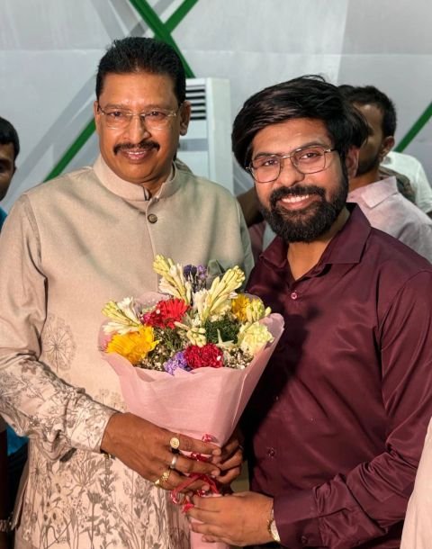 Celebrating the Birthday of Shri Abhay Kumar Sinha Ji, Hon'ble Member of Parliament from Aurangabad, and a Valued Client & Well-Wisher of Readycoder Ventures